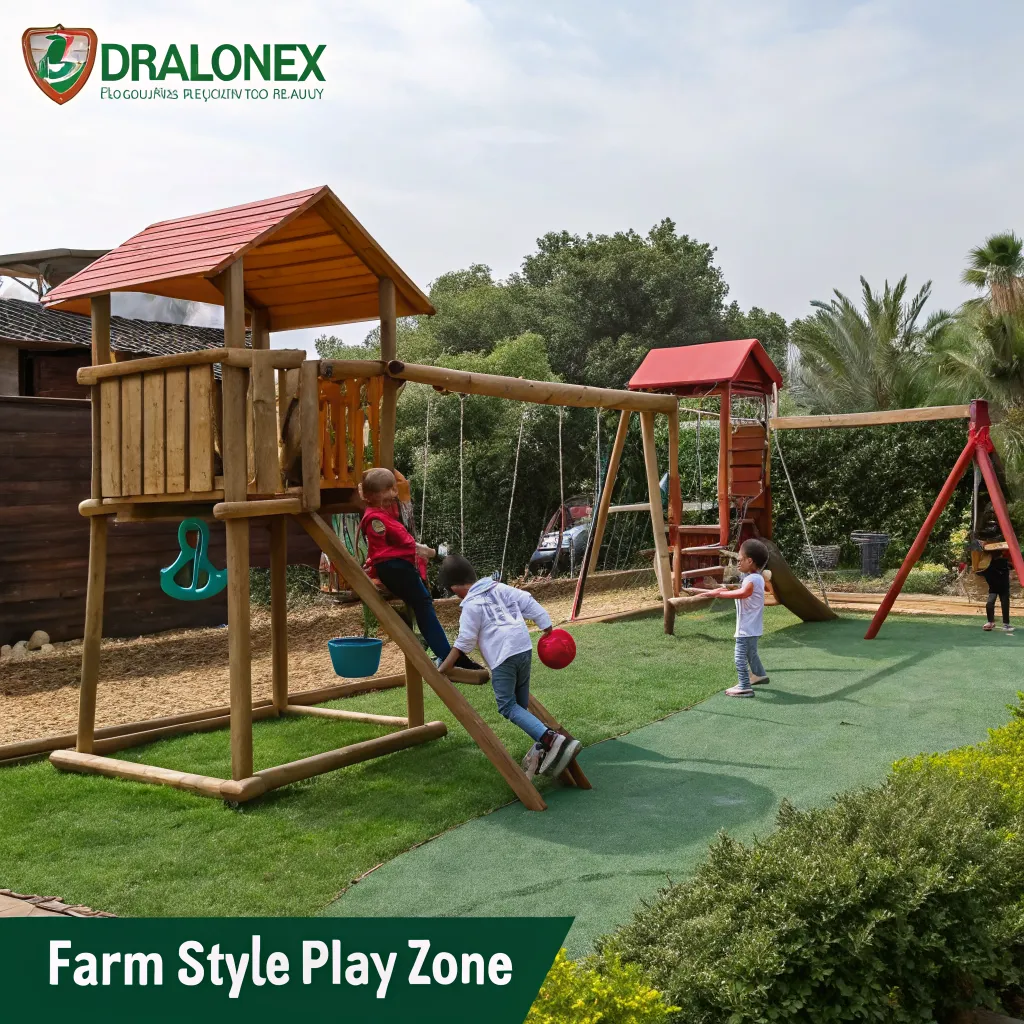 DRALIONEX Farm Style Play Zone